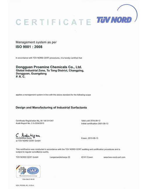 ISO證書2013 ISO證書2013